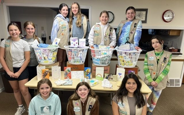 WOMAN’S SERVICE CLUB OF WINDHAM THANK YOU GIRL SCOUT TROOP 60255